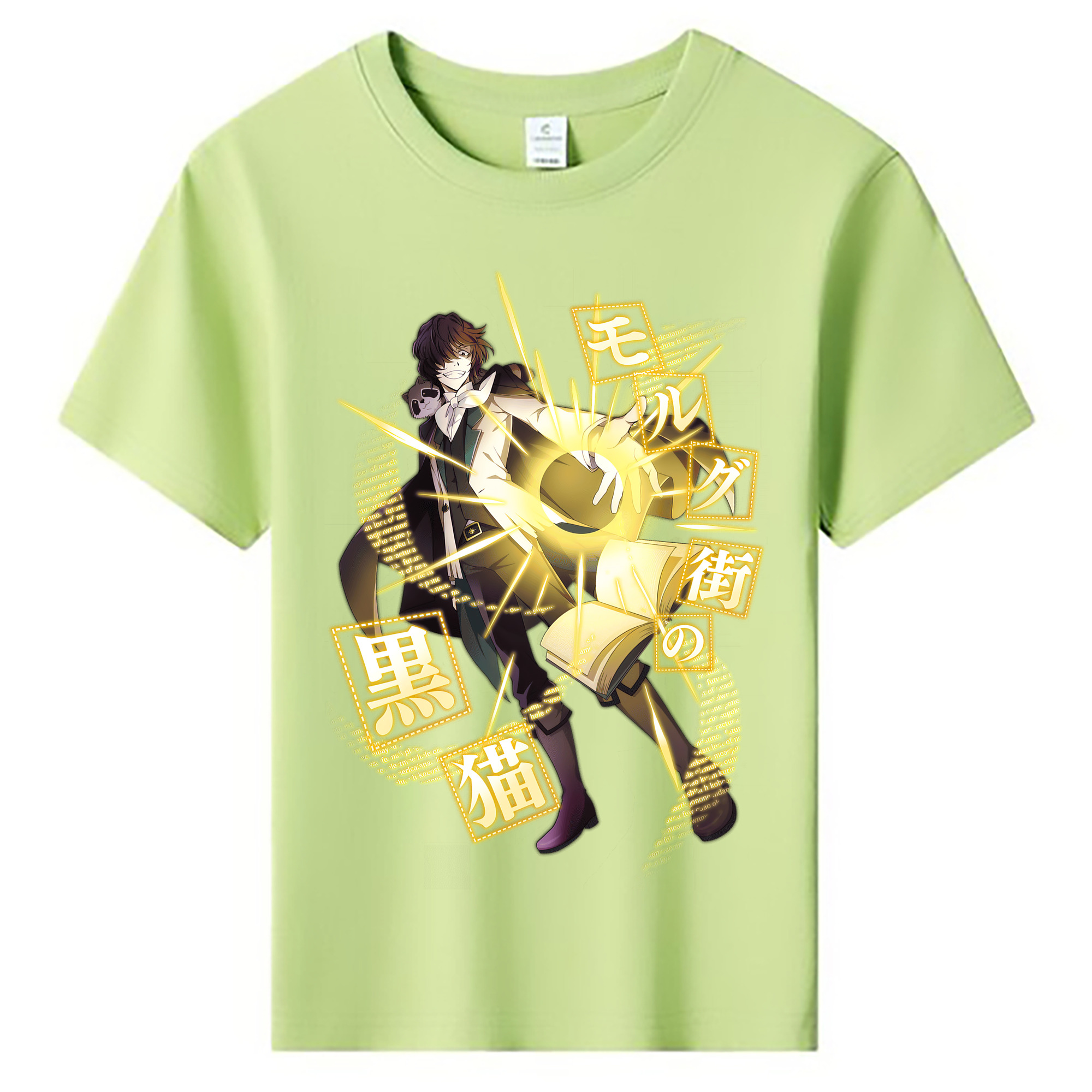 （画像用） 文豪ストレイドッグス Bungo Stray Dogs 綿100％キッズTシャツ（フロントプリント）